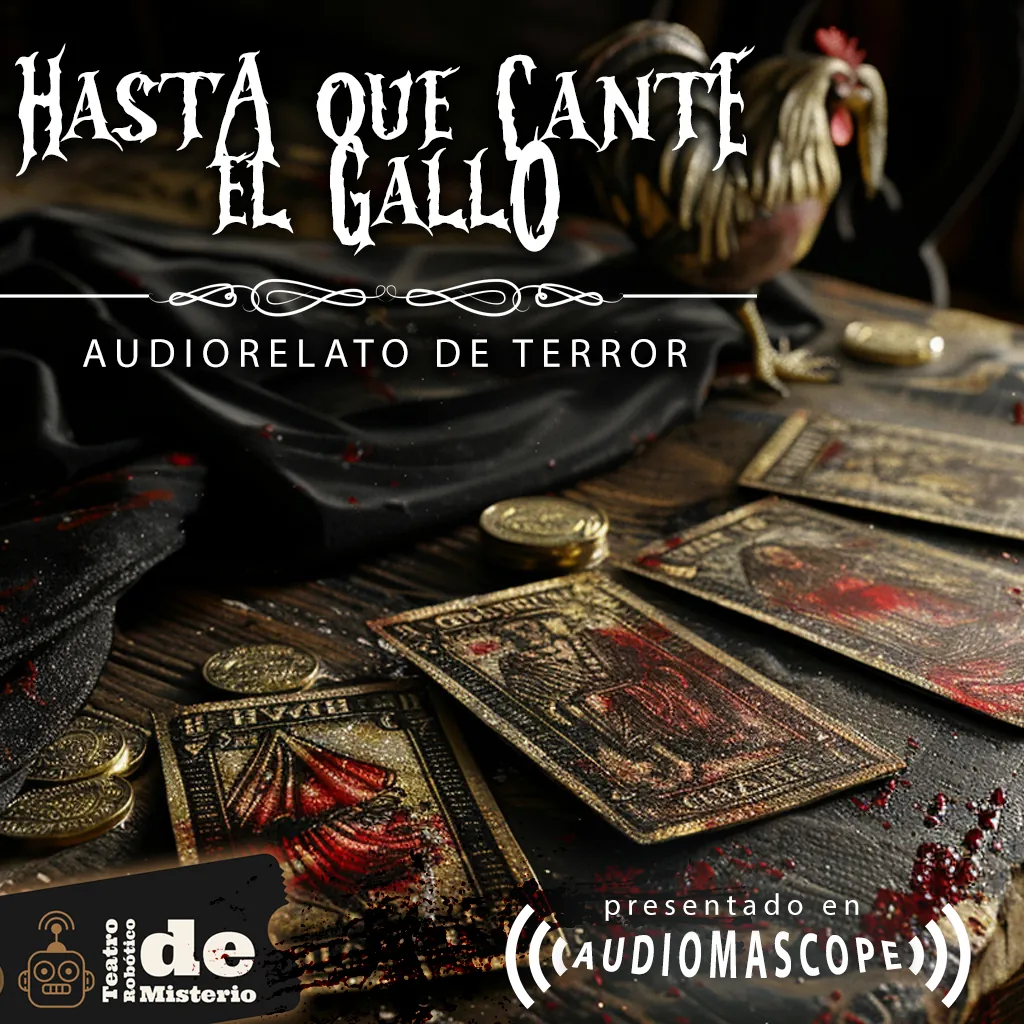 La saga de Alarcea 13 Cartel de Hasta que cante el gallo, audiorrelato de terror