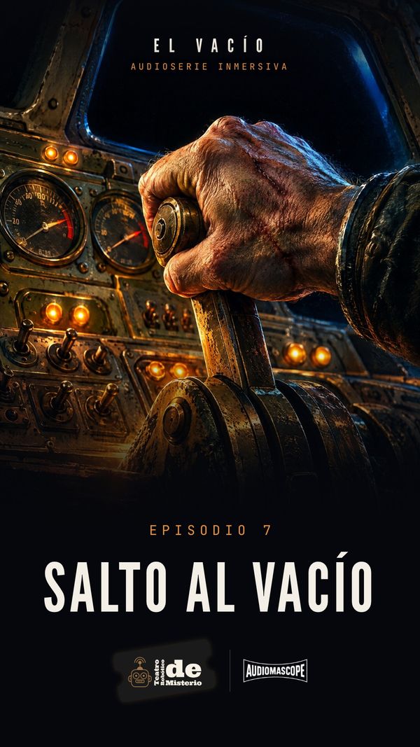 El Vacío 13 Episodio 7: una mano curtida agarra la palanca de salto ante la oscuridad