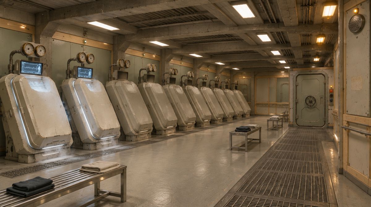 El Vacío 25 La sala de hibernación