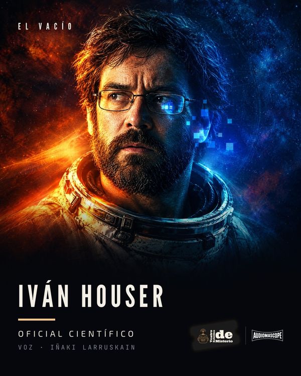 El Vacío 15 Iván Houser, oficial científico, voz de Iñaki Larruskain